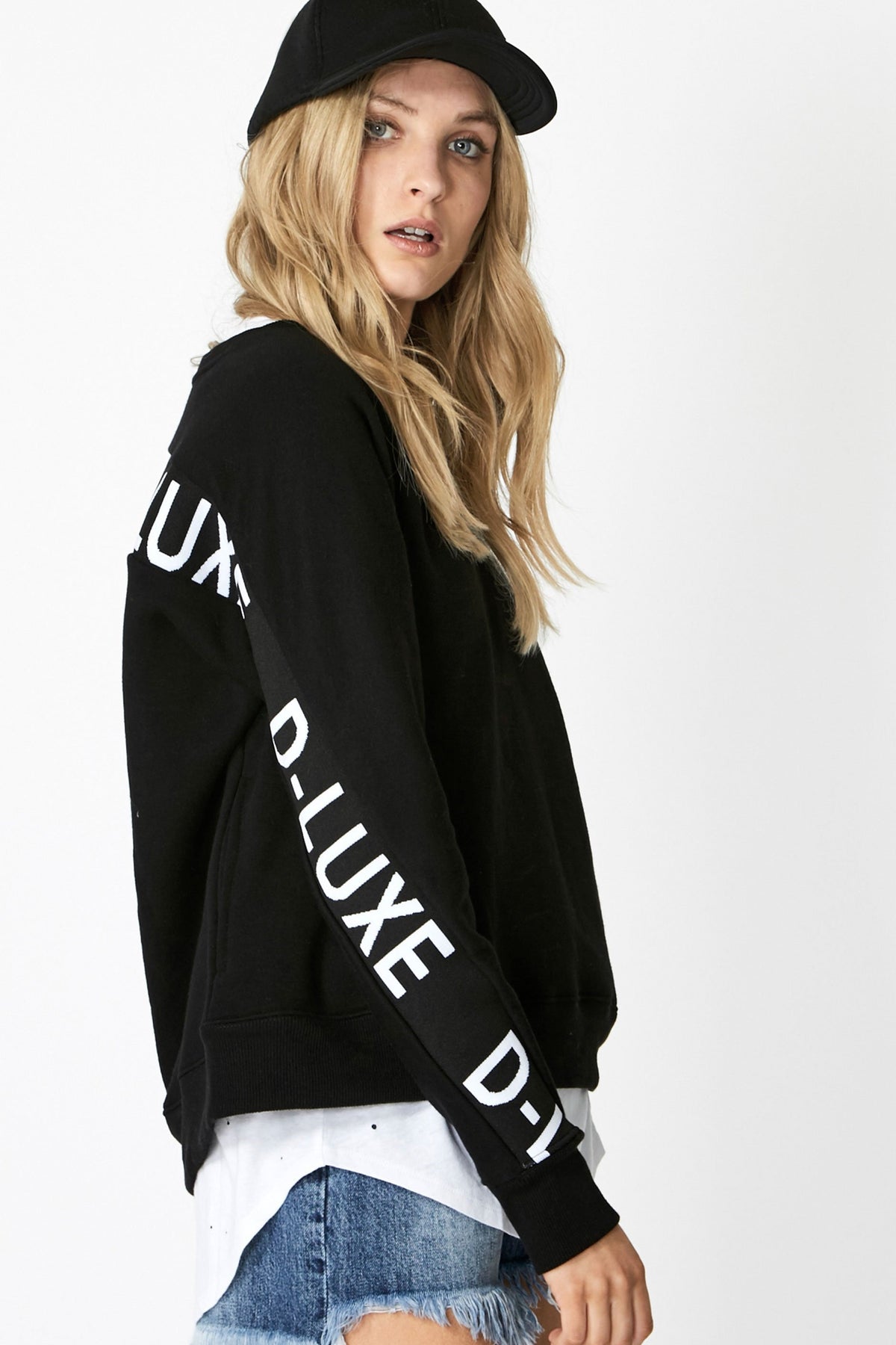 [TEST] Luxe Logo Rib Sweat
