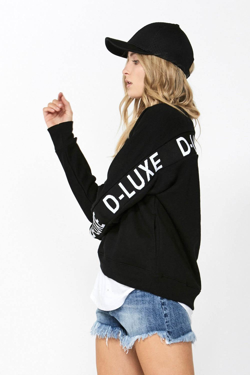 [TEST] Luxe Logo Rib Sweat