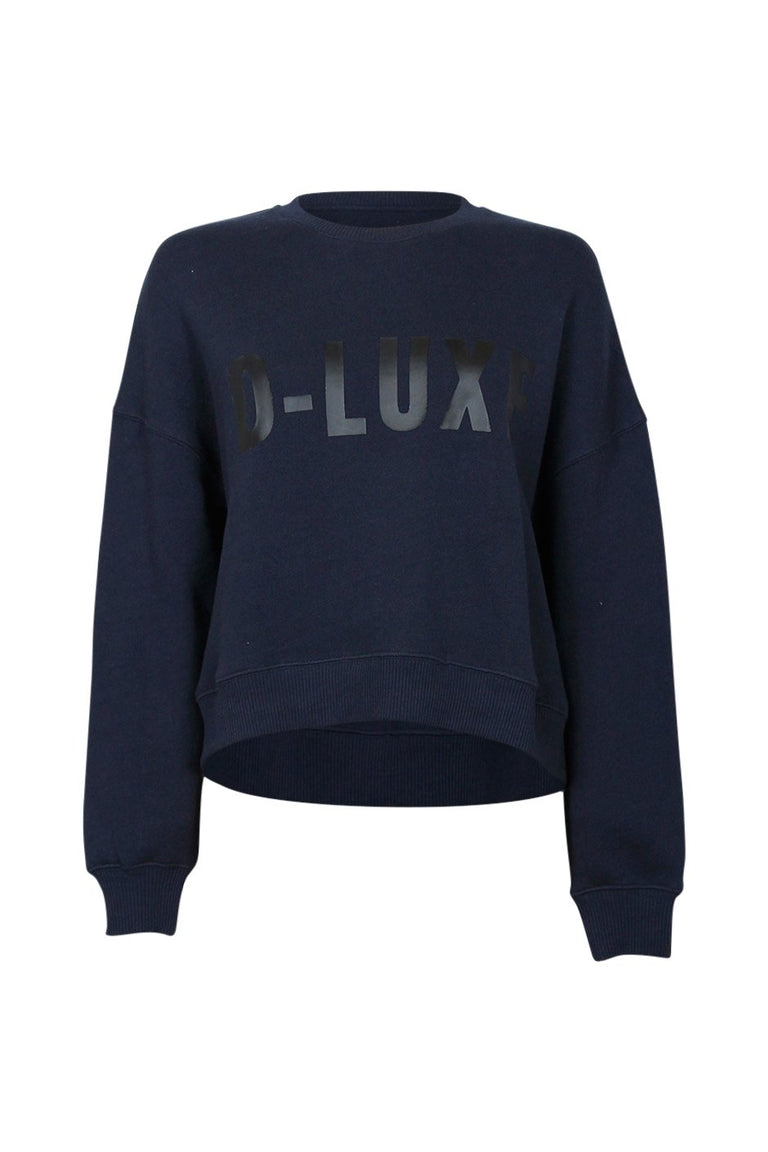 [TEST] Luxe Cropped Logo Sweat