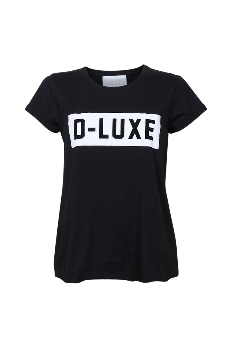 [TEST] Luxe Flocked Logo Tee