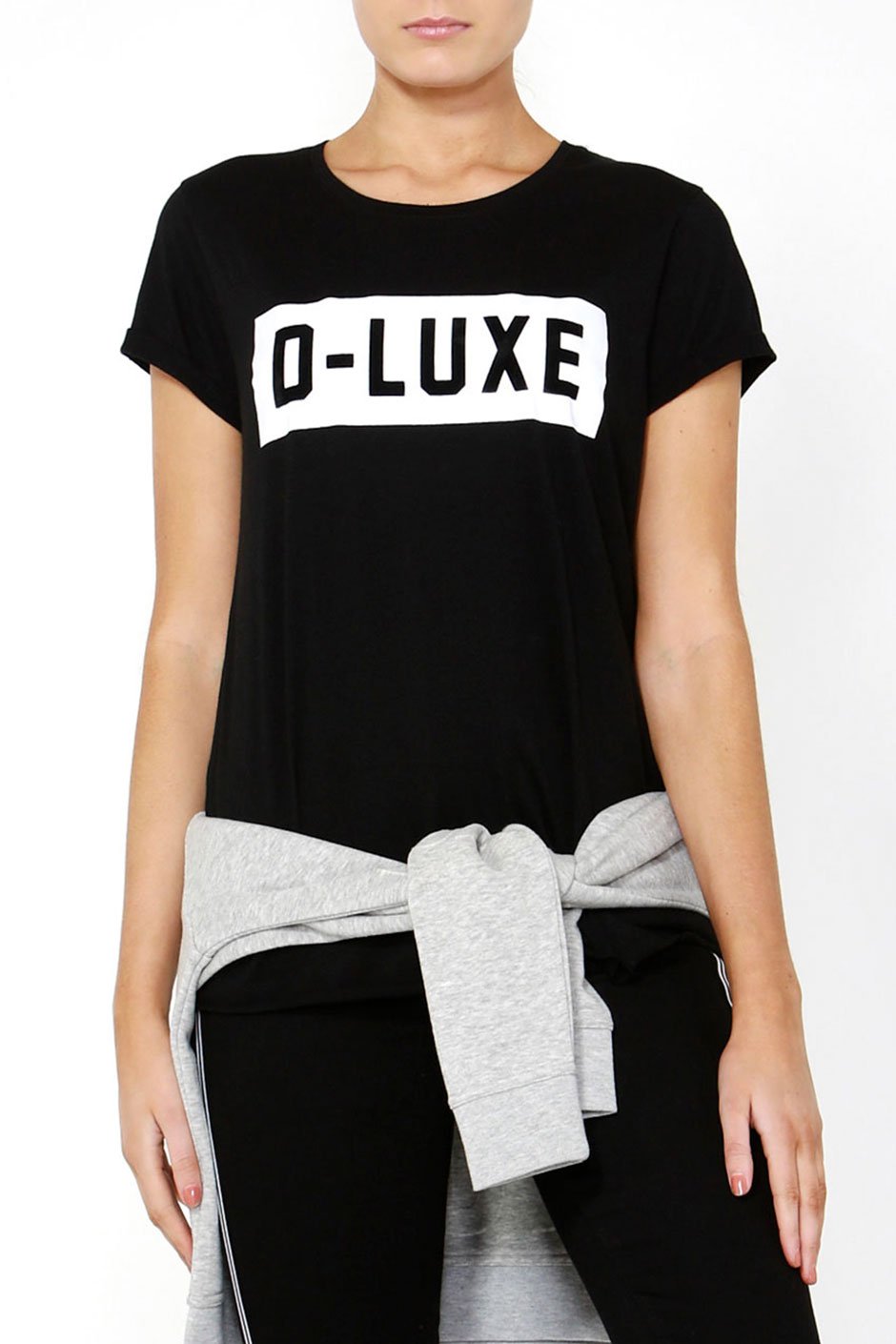 [TEST] Luxe Flocked Logo Tee
