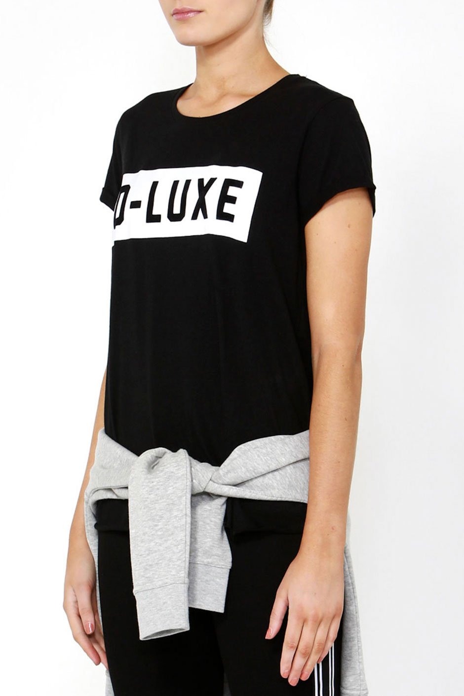 [TEST] Luxe Flocked Logo Tee