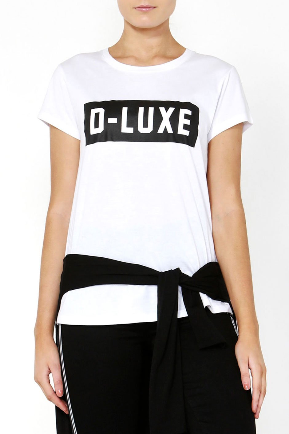 [TEST] Luxe Flocked Logo Tee
