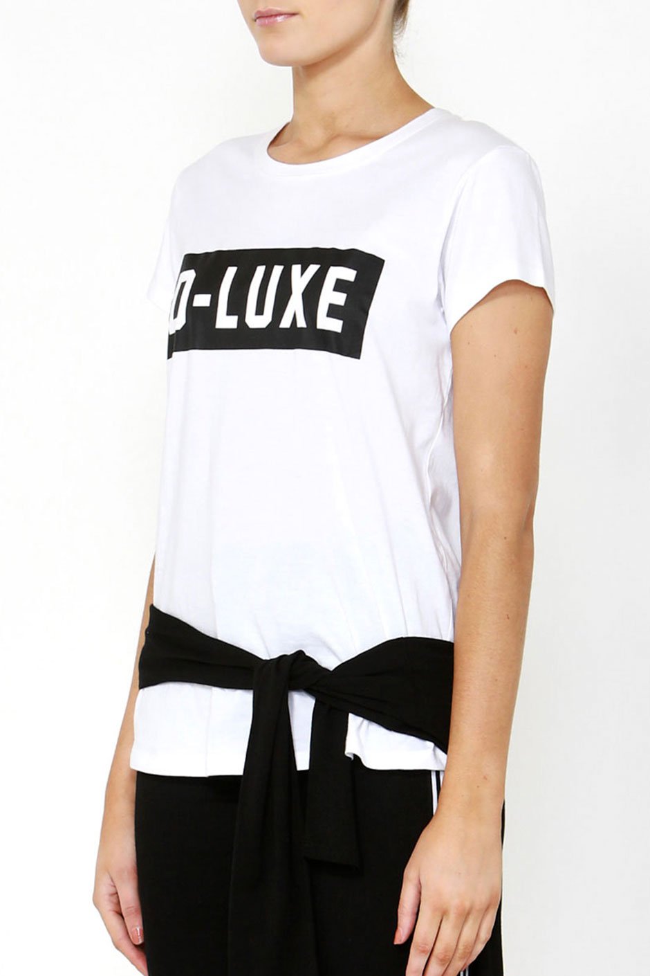 [TEST] Luxe Flocked Logo Tee