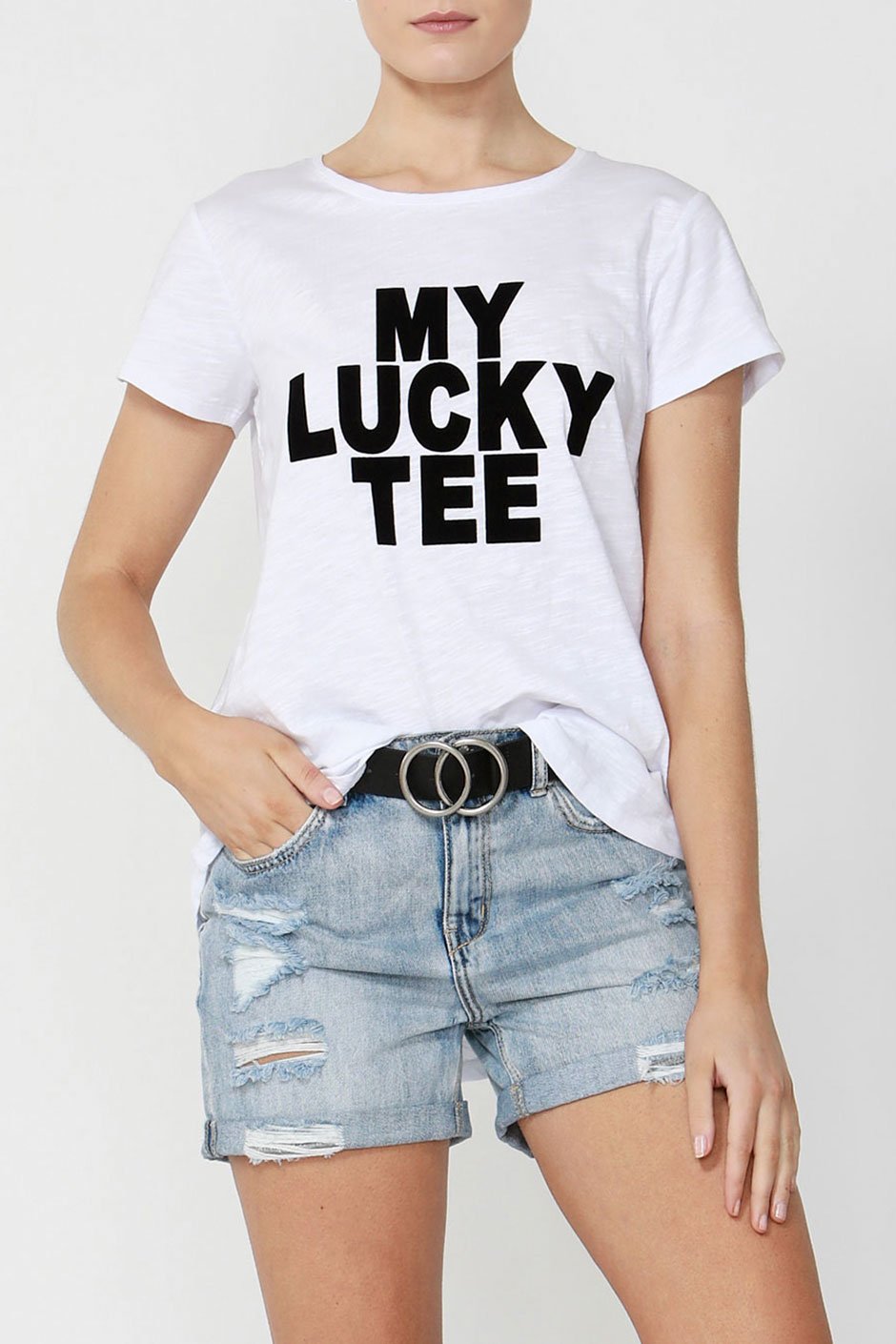 [TEST] Flocked Lucky Tee