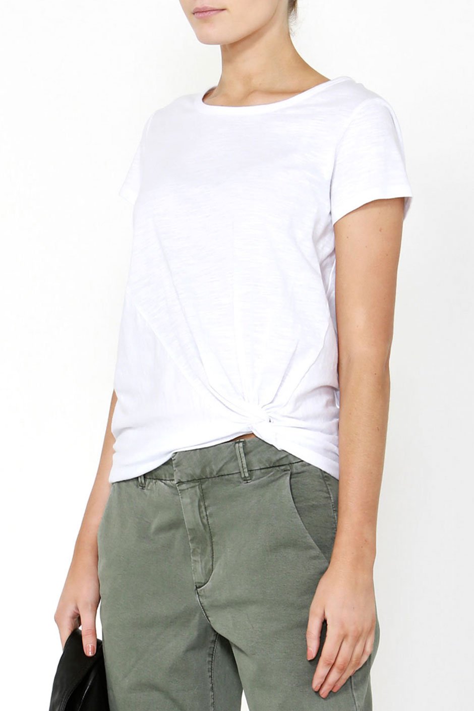 [TEST] Victoria Knot Front Tee