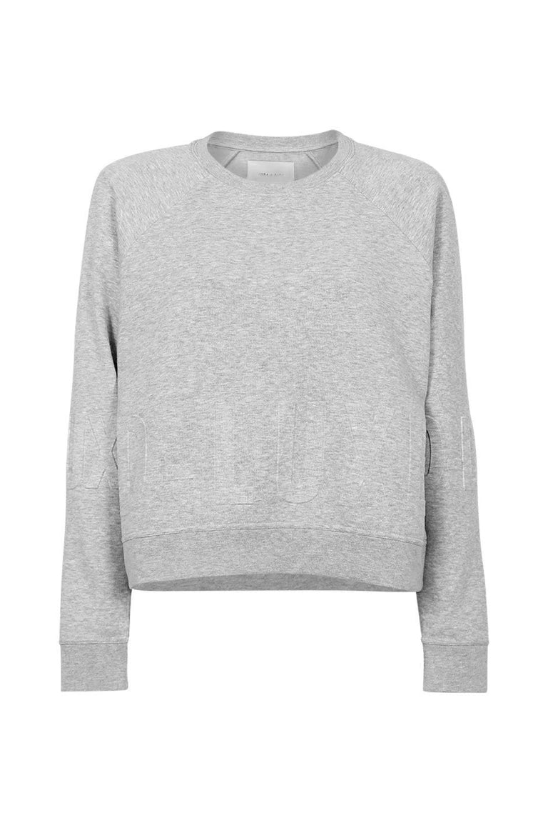 [TEST] Luxe Embossed Crop Sweat