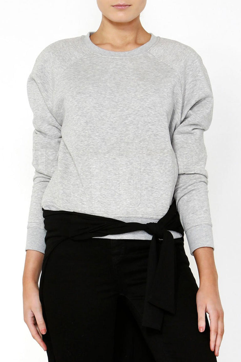 [TEST] Luxe Embossed Crop Sweat