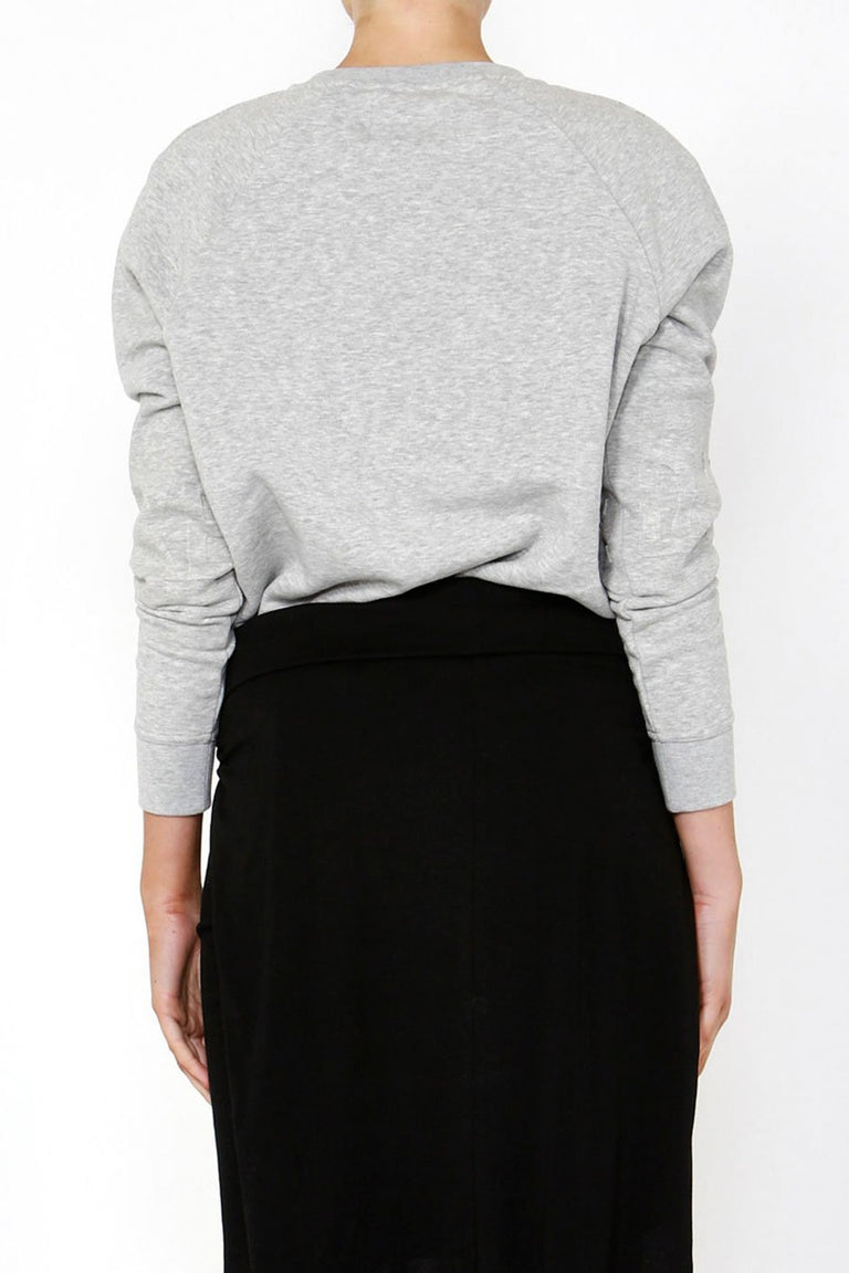 [TEST] Luxe Embossed Crop Sweat