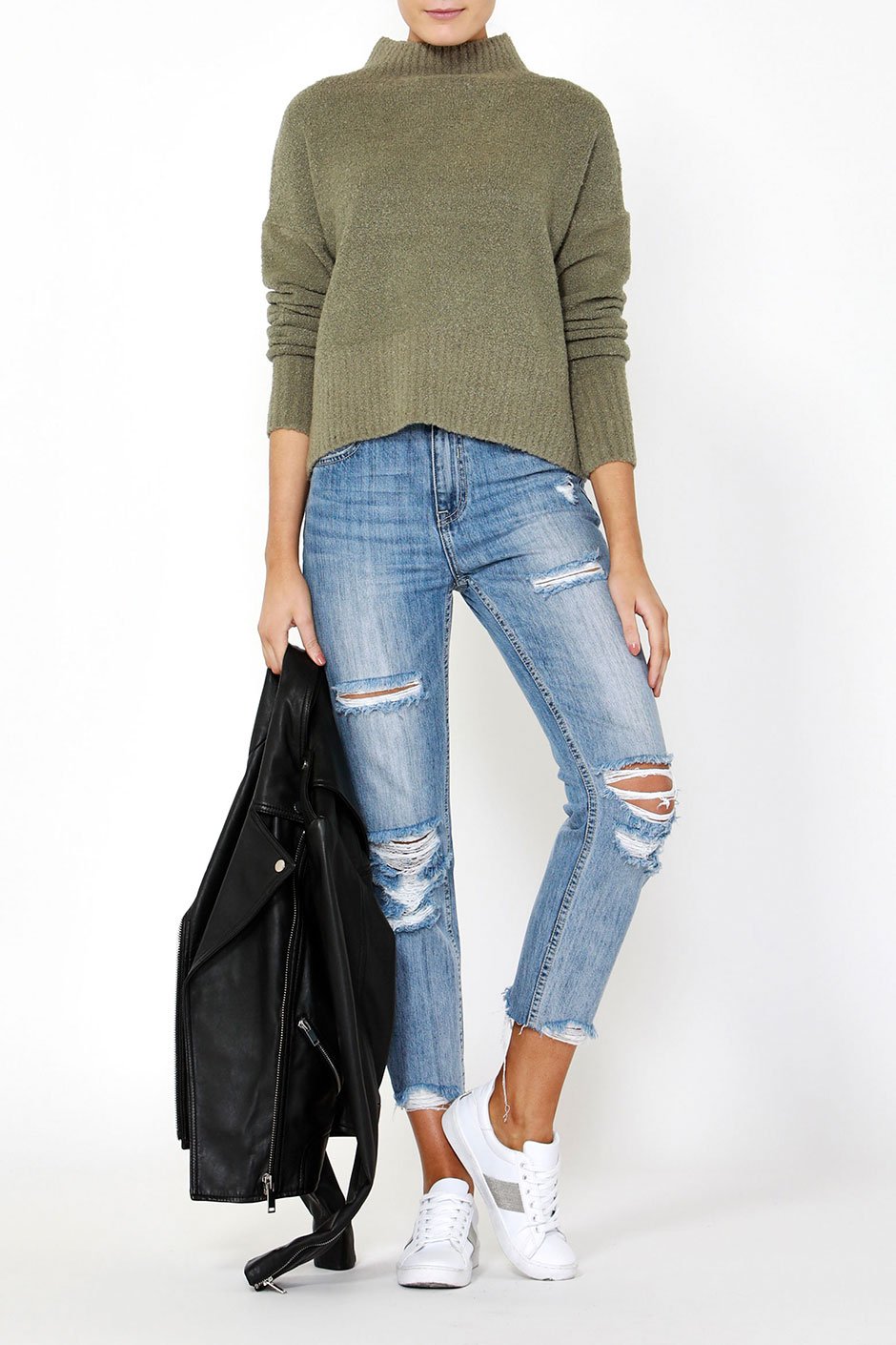 [TEST] Rose Extended Neck Knit