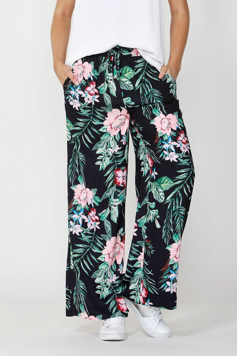 [TEST] Charlotte Wide Leg Print Pant