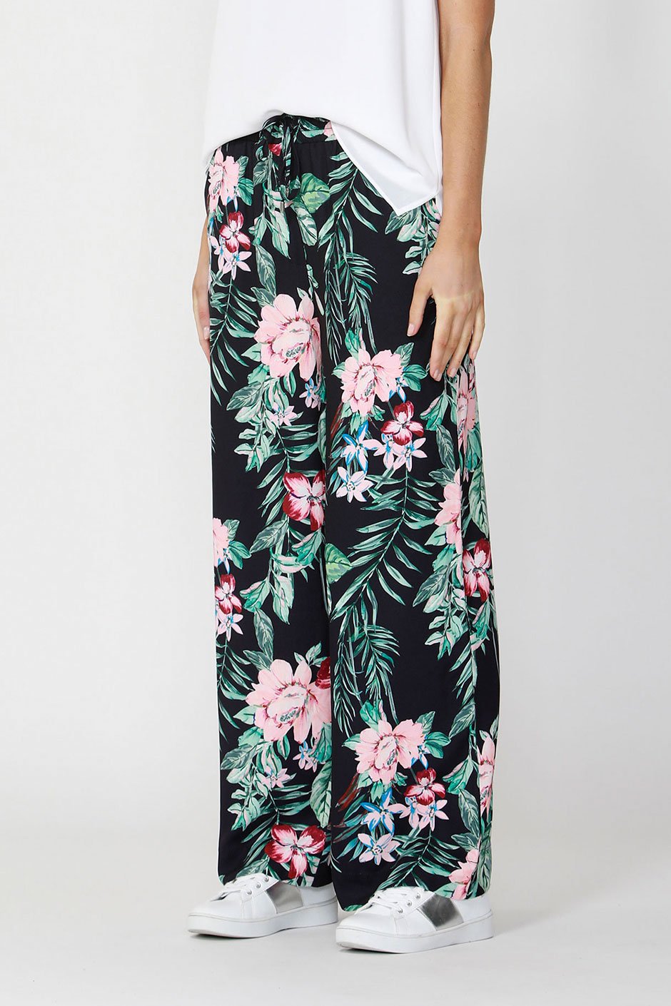[TEST] Charlotte Wide Leg Print Pant