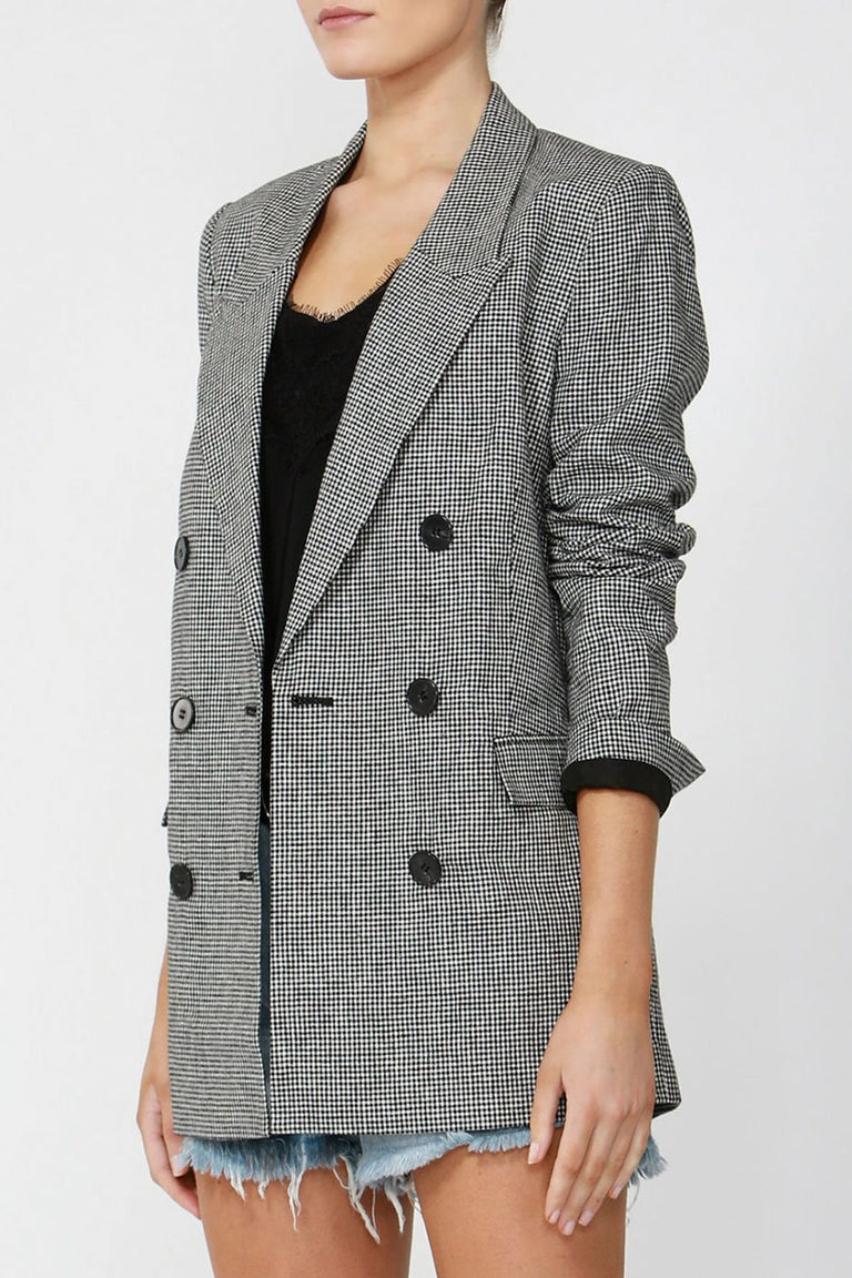 [TEST] Rachel Gingham Blazer