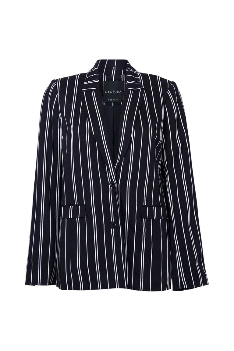 [TEST] Gigi Stripe Tailored Blazer