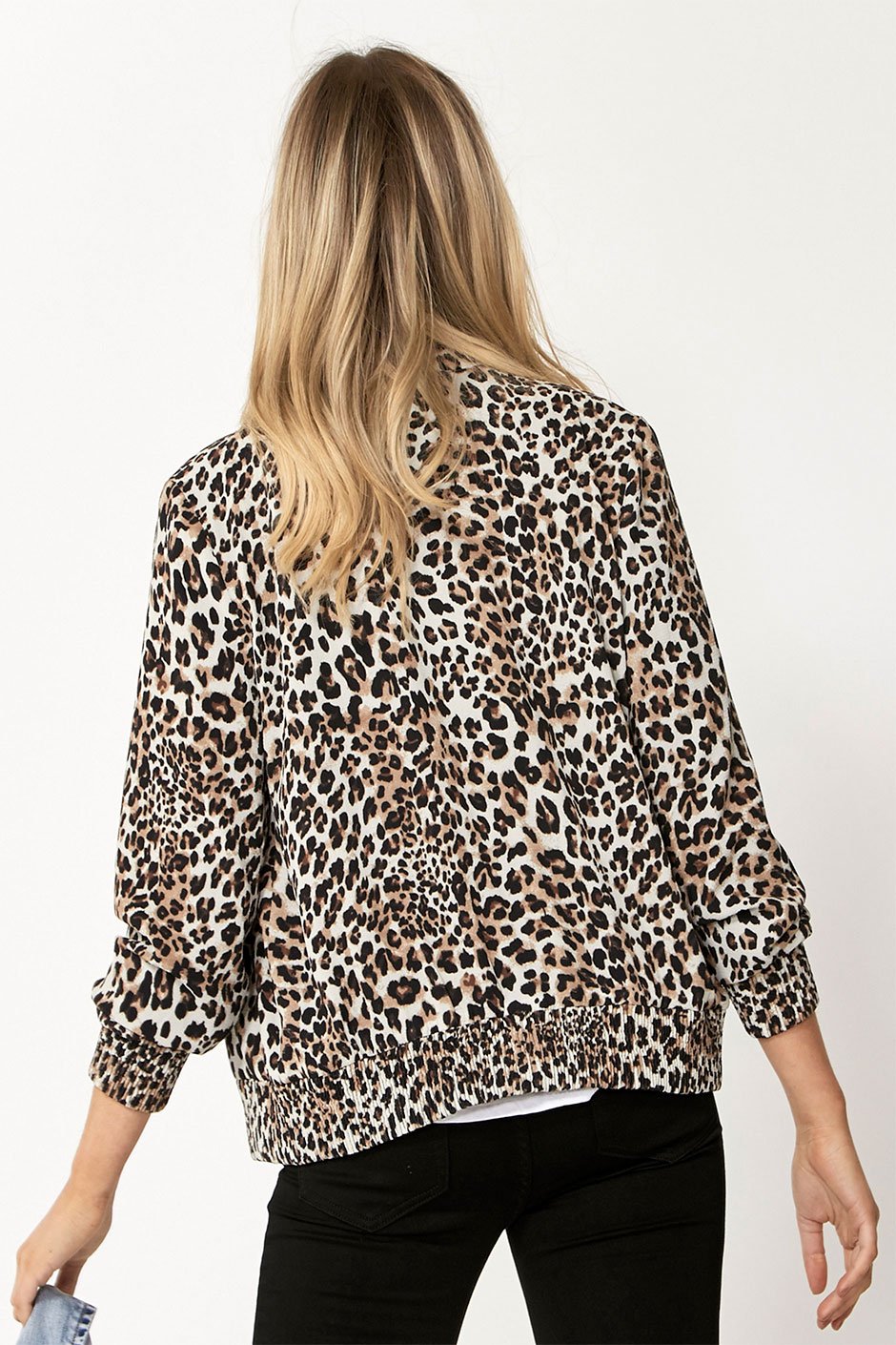 [TEST] Lucia Printed Bomber