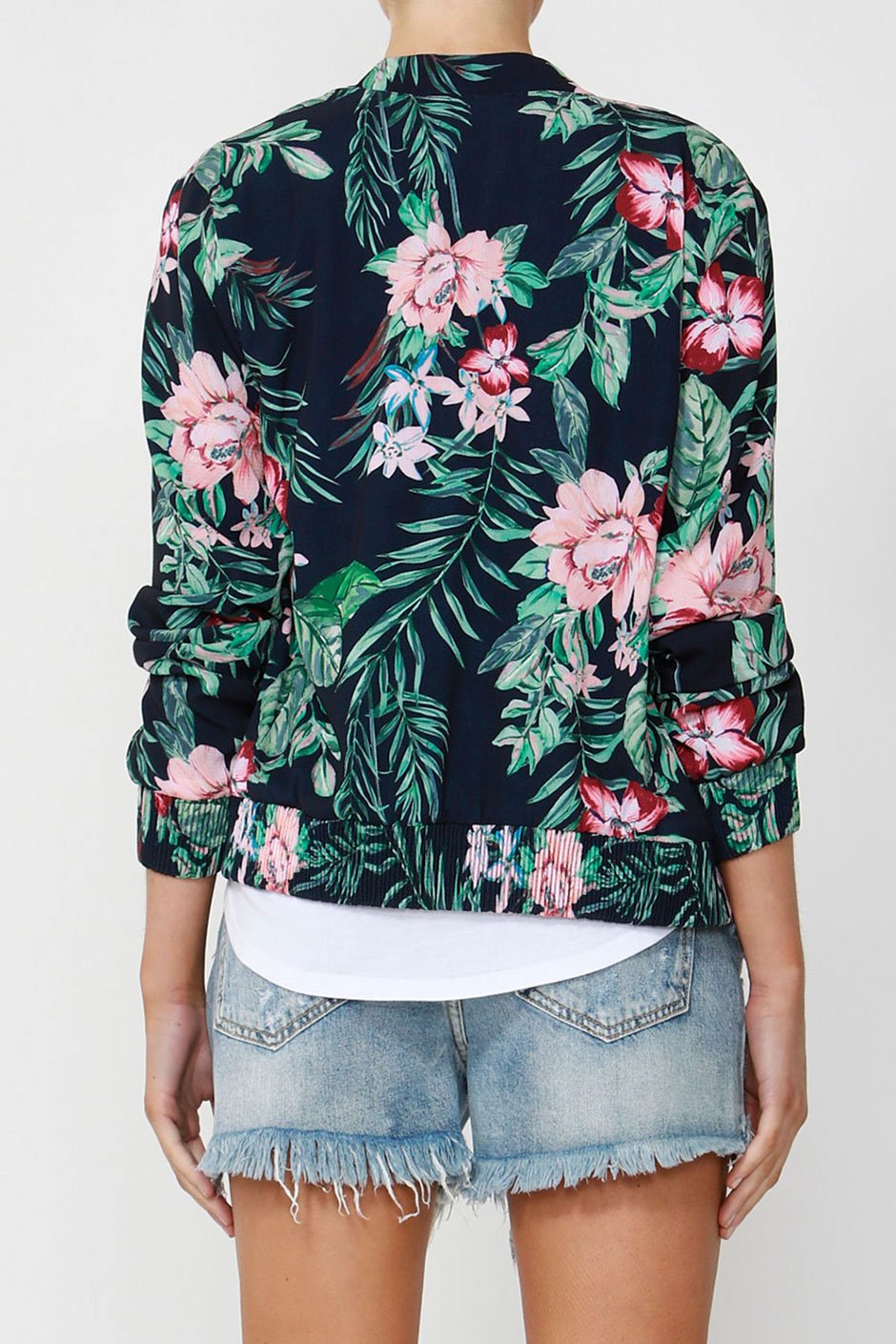 [TEST] Lucia Printed Bomber