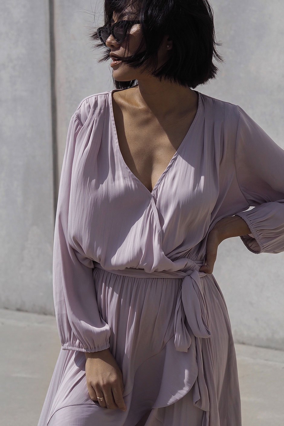 [TEST] Mirissa Wrap Midi Dress
