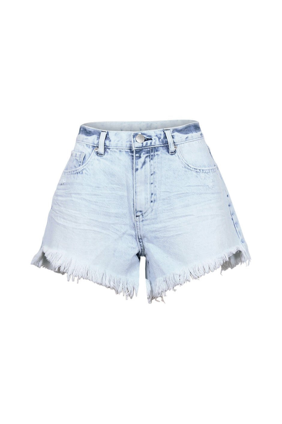 [TEST] Luxe Raw Hem Denim Short