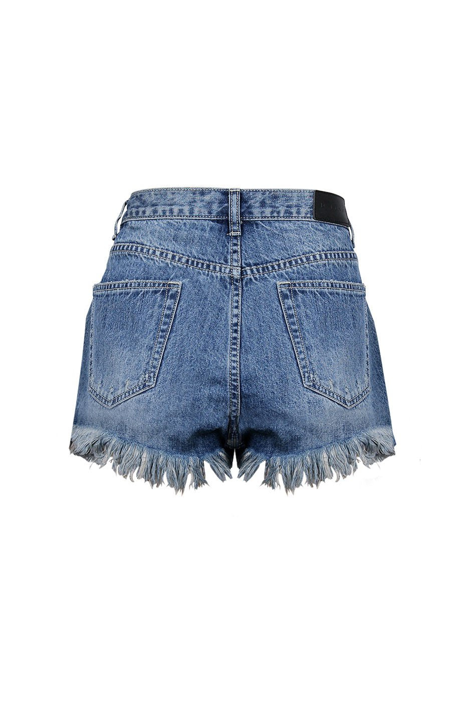 [TEST] Luxe Raw Hem Denim Short