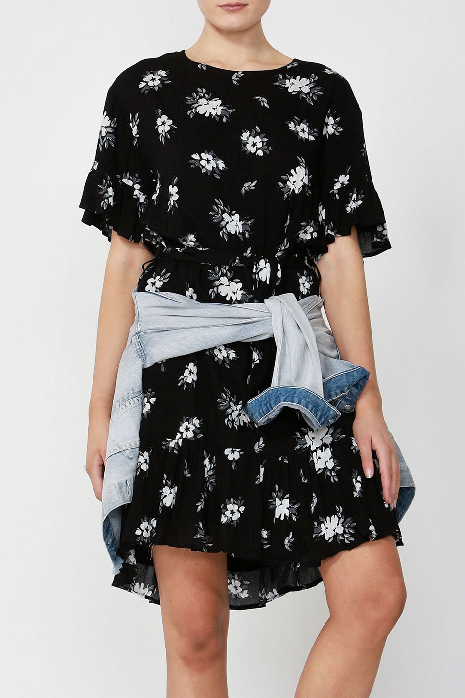 [TEST] Briony Ruffle Mini Dress