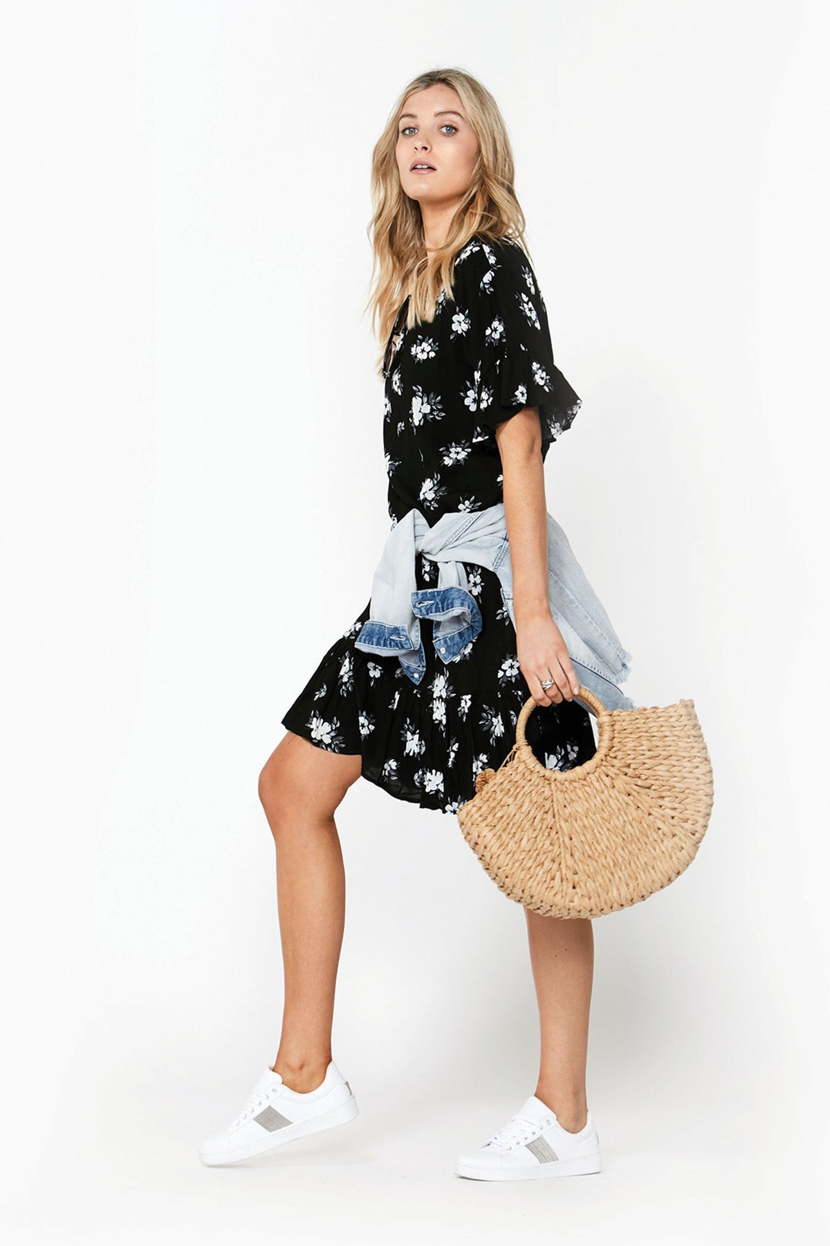 [TEST] Briony Ruffle Mini Dress