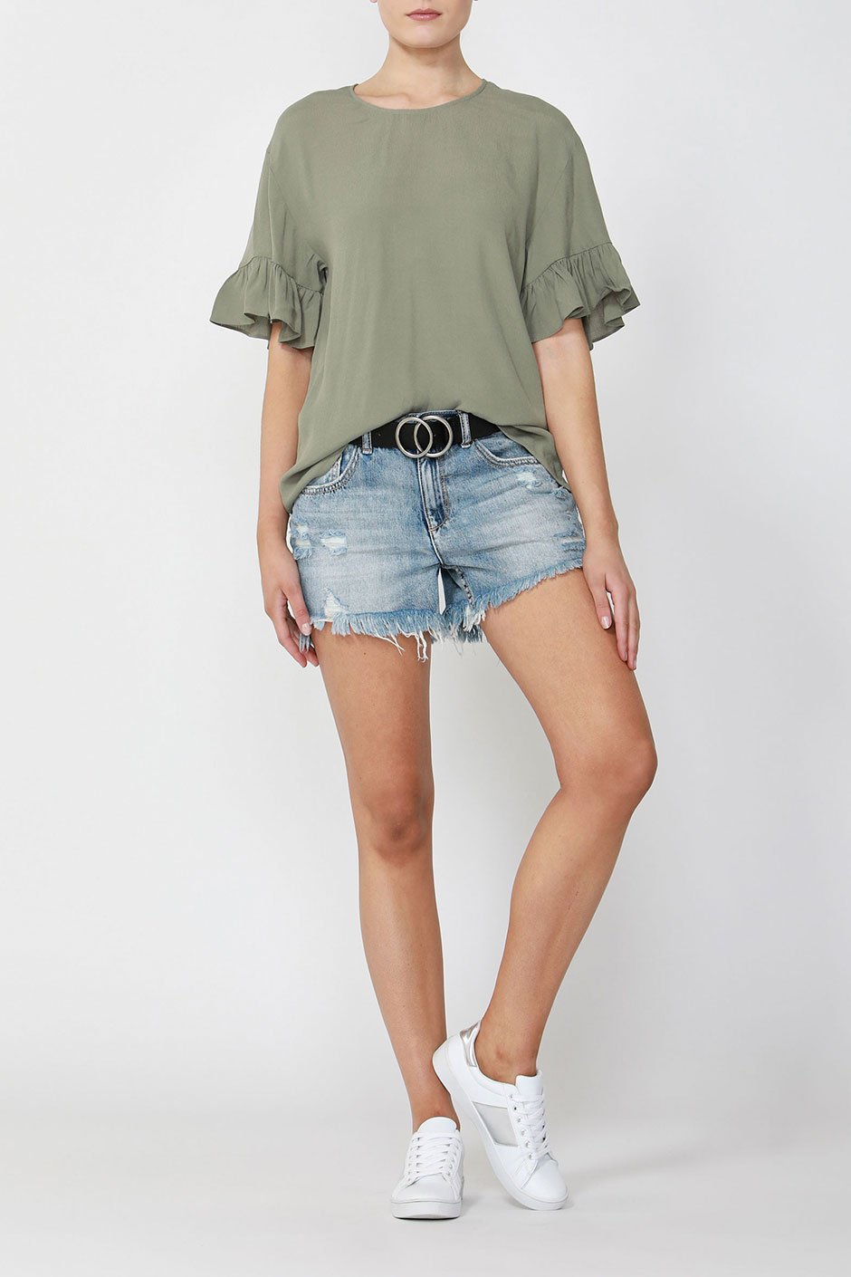 [TEST] Bonnie Flutter Sleeve Top
