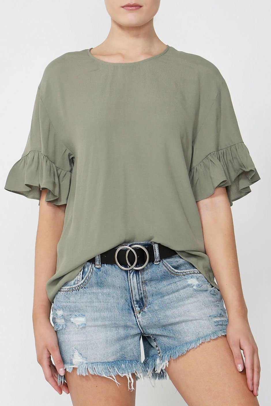 [TEST] Bonnie Flutter Sleeve Top