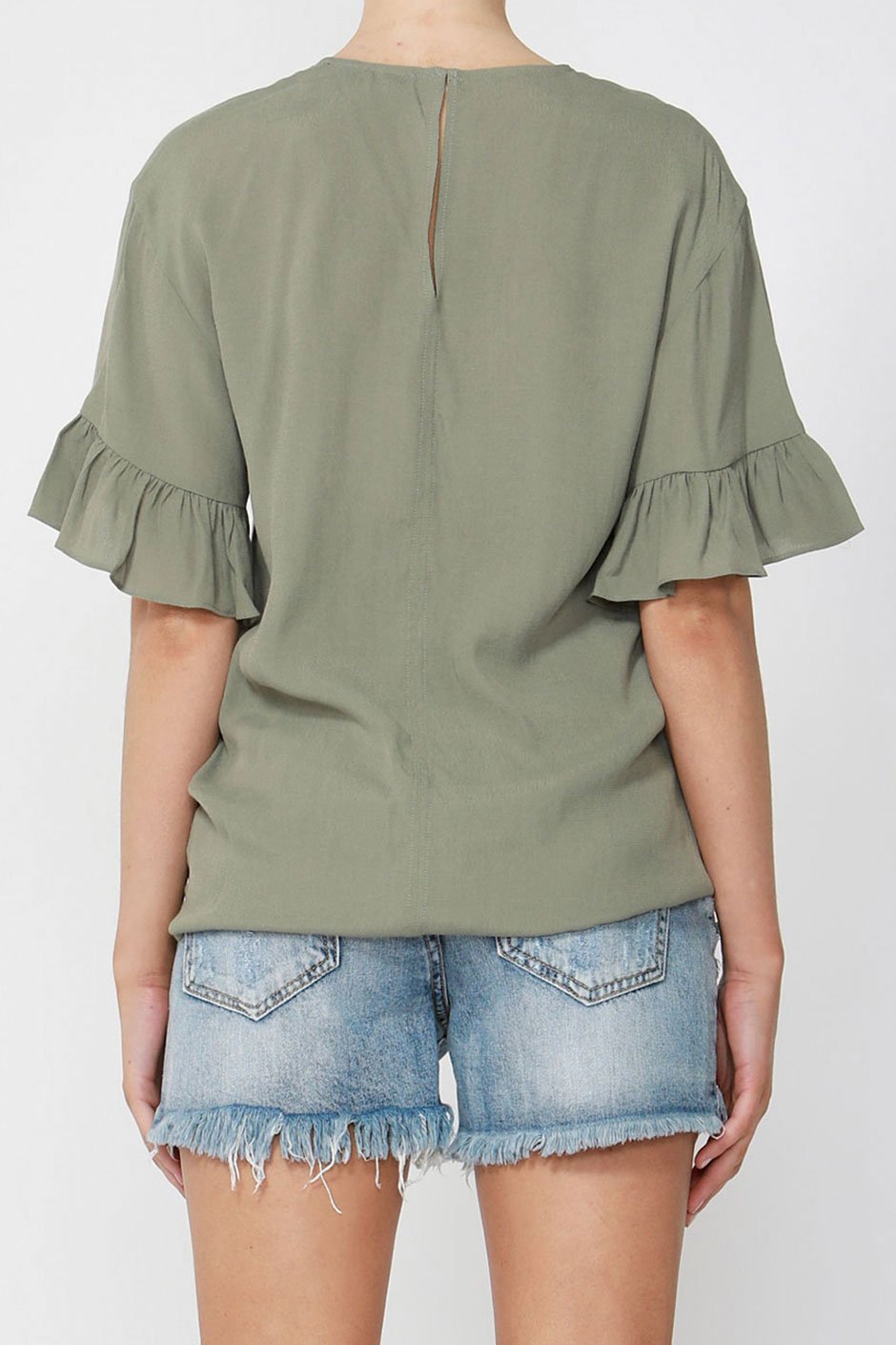 [TEST] Bonnie Flutter Sleeve Top