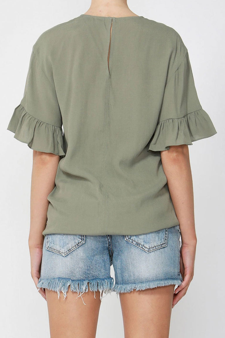 [TEST] Bonnie Flutter Sleeve Top