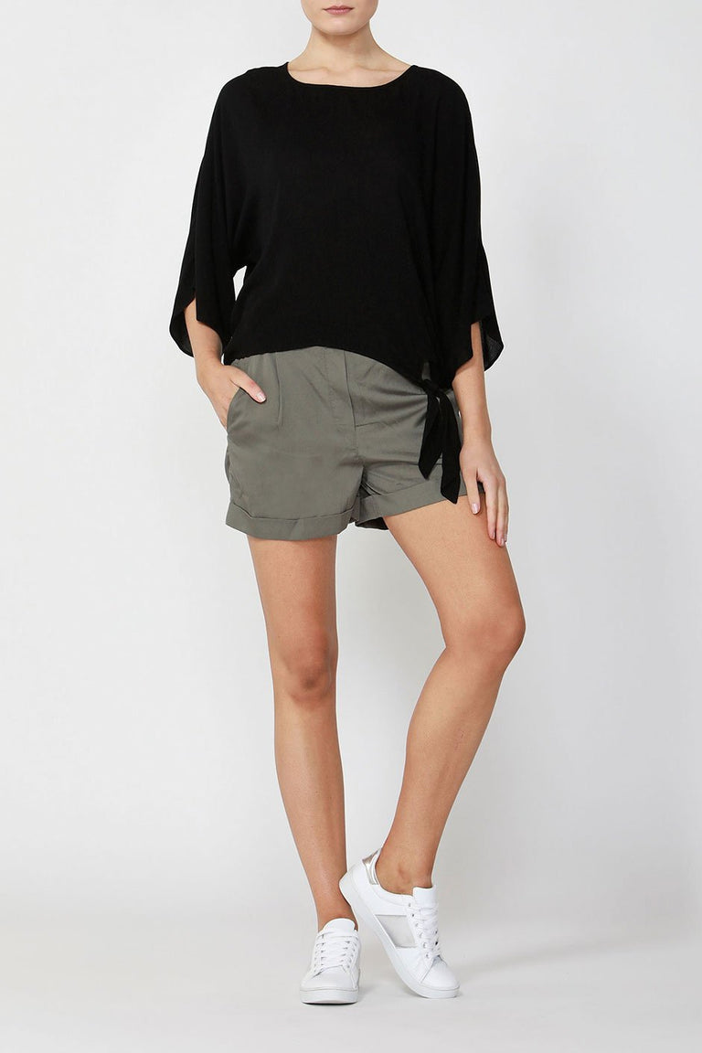 [TEST] Ana Tie Front Top