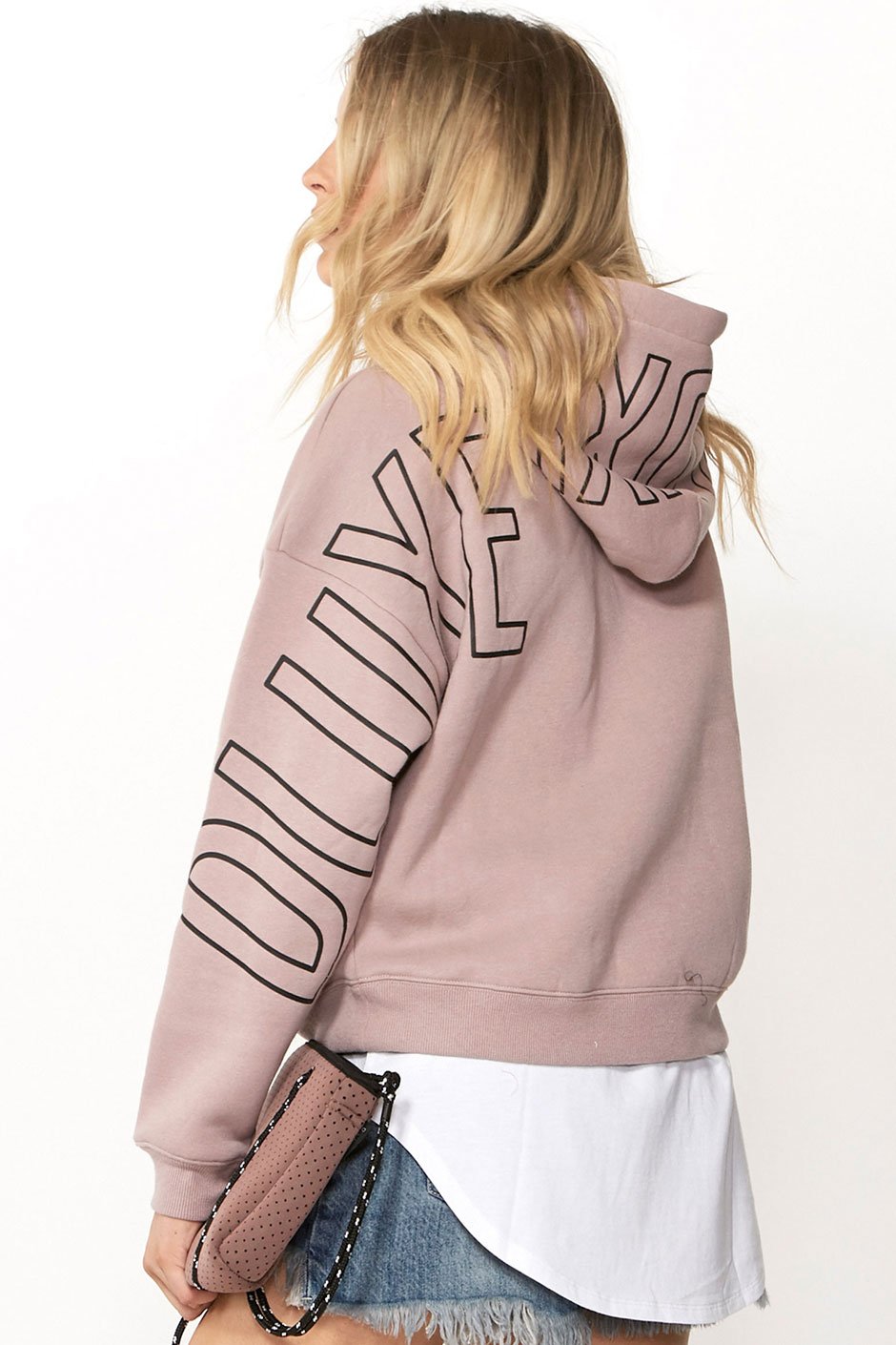 [TEST] Luxe Outline Logo Hoodie
