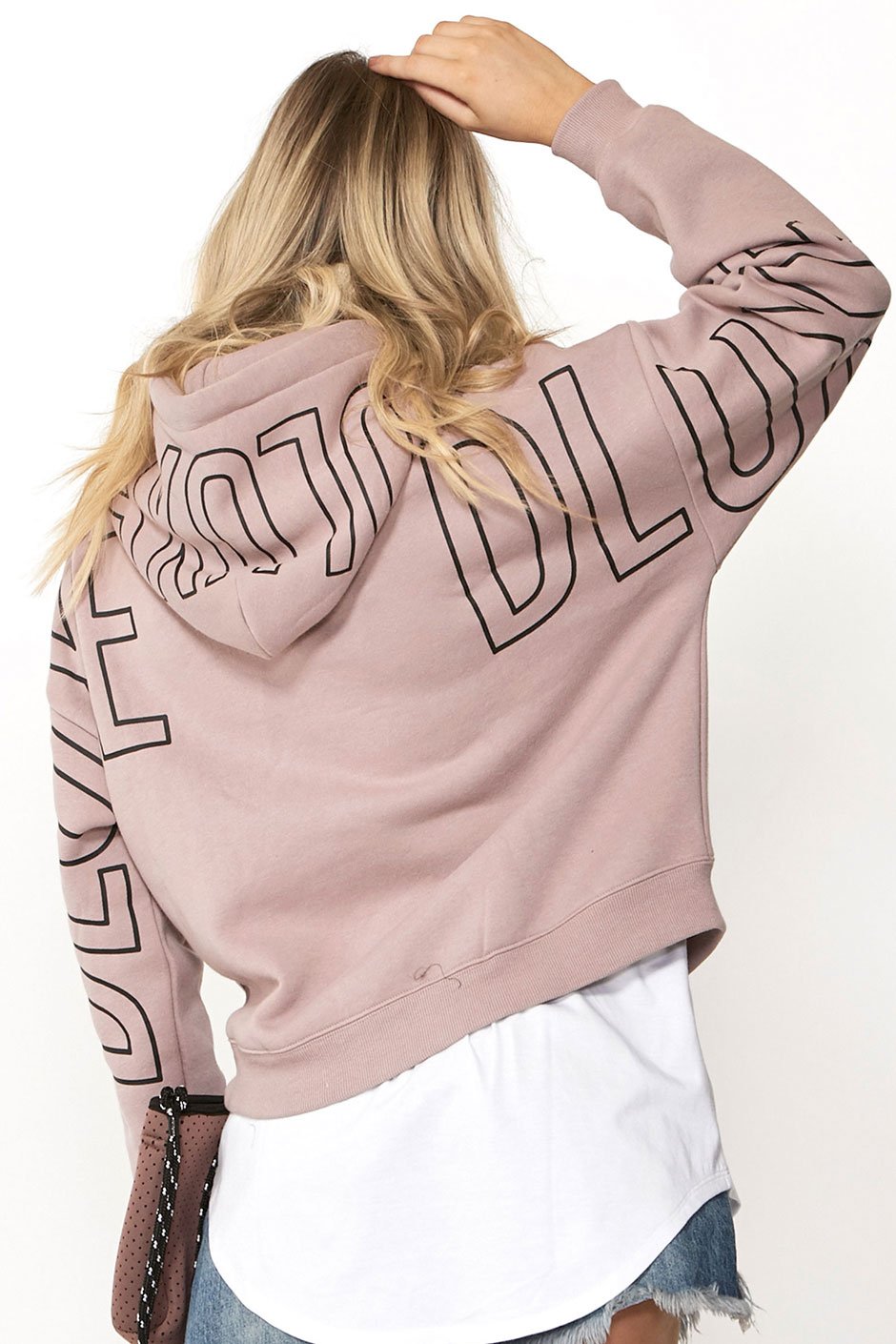 [TEST] Luxe Outline Logo Hoodie