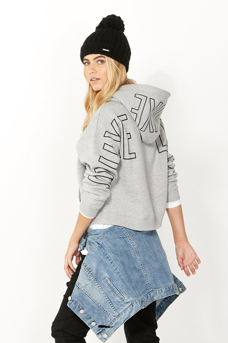 [TEST] Luxe Outline Logo Hoodie