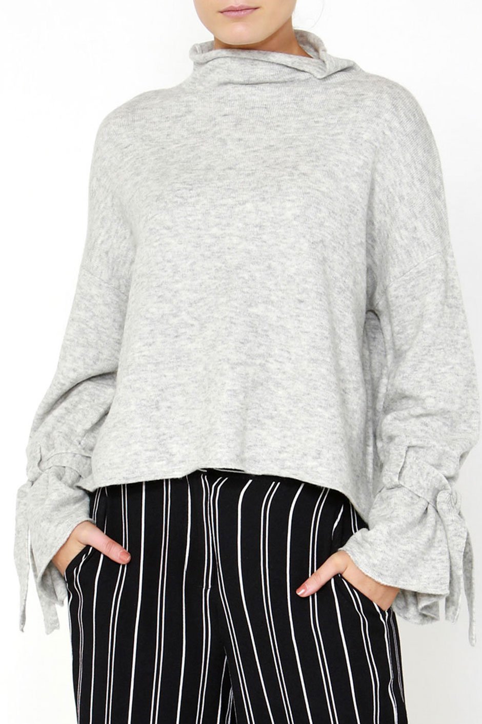 [TEST] Sandra Tie Sleeve Knit