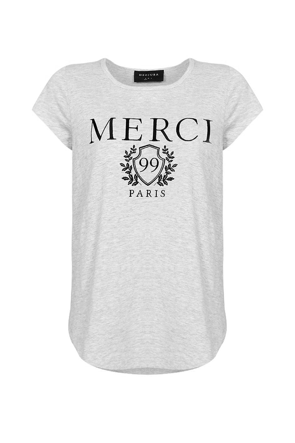 [TEST] Merci Embroidered Tee