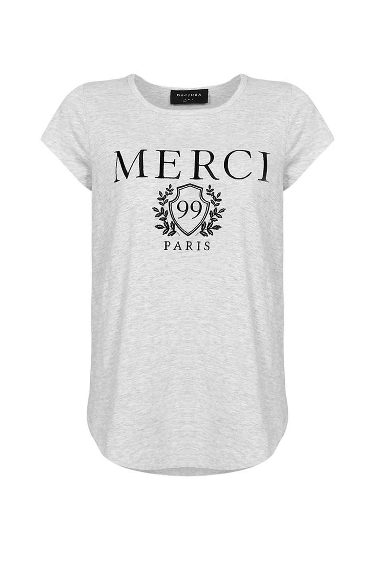 [TEST] Merci Embroidered Tee