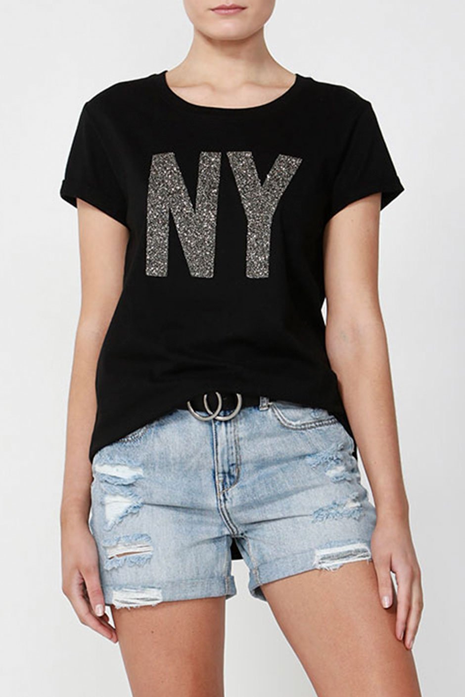 [TEST] NY Embellished Tee