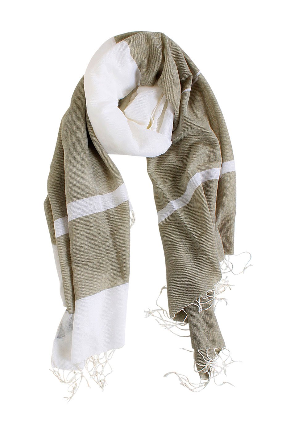 [TEST] Laura Block Tassel Scarf