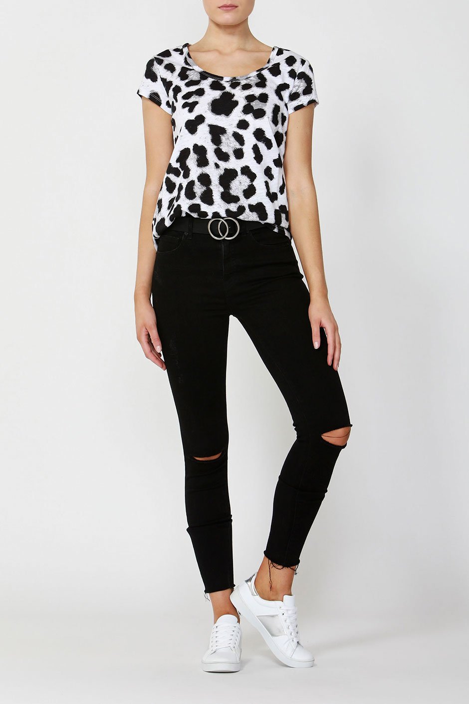 [TEST] Leopard Print Tee