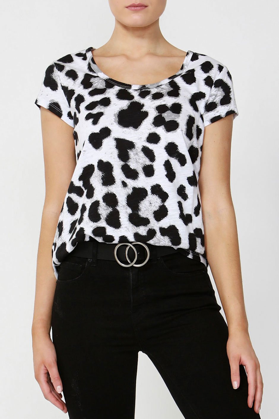 [TEST] Leopard Print Tee