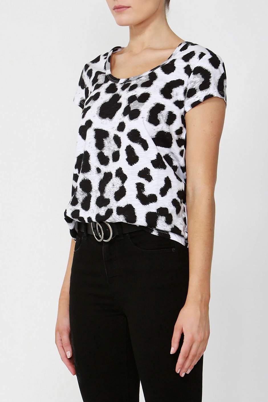 [TEST] Leopard Print Tee