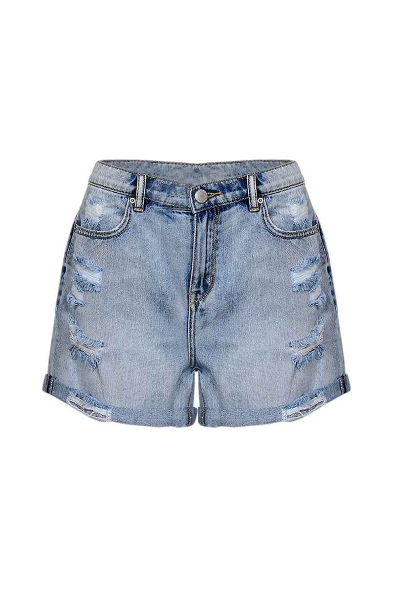 [TEST] Venice Cuffed Denim Short