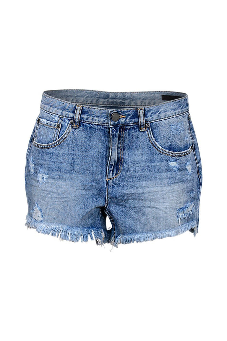 [TEST] Malibu Distressed Denim Short