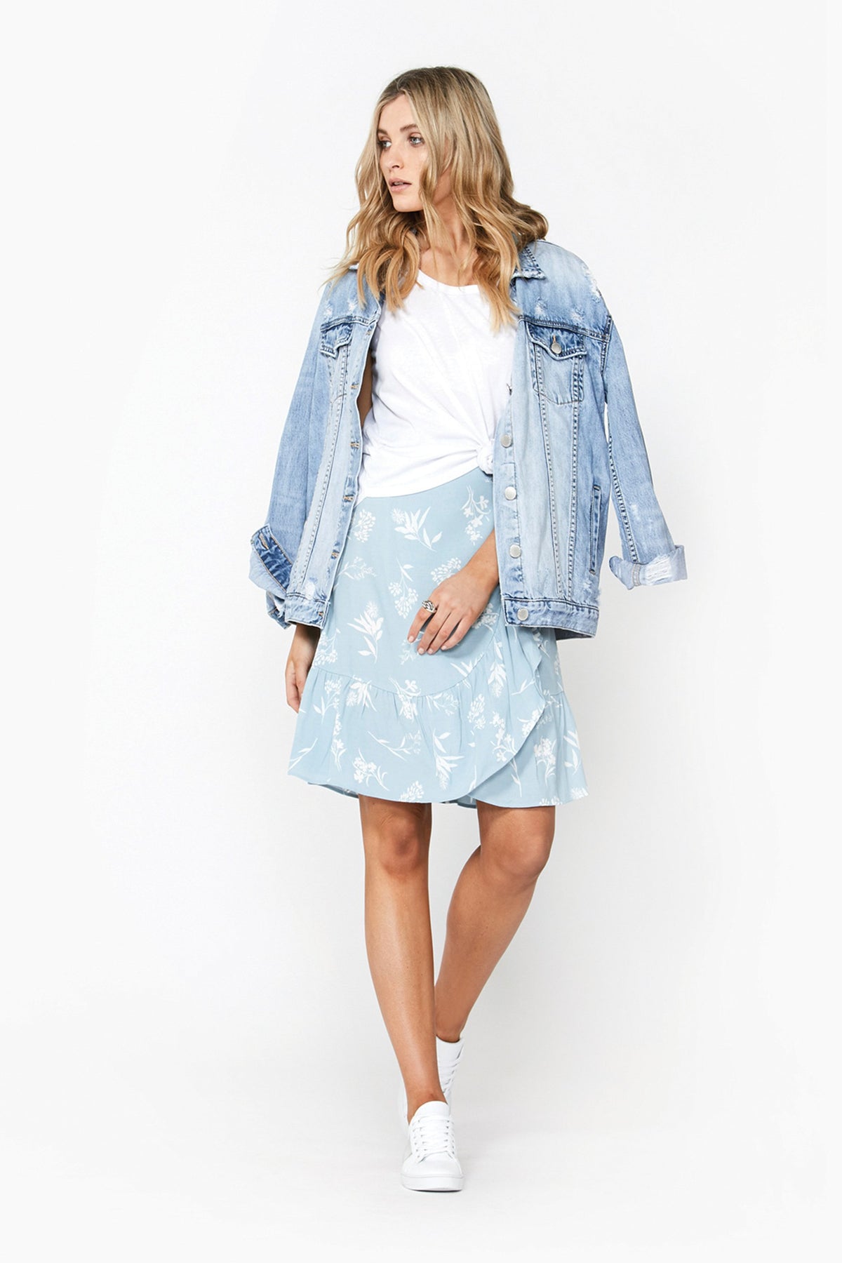 [TEST] Kayleigh Mini Wrap Skirt