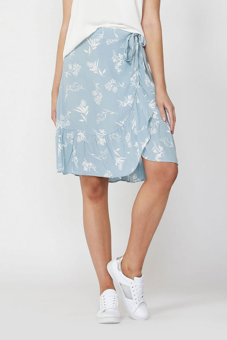 [TEST] Kayleigh Mini Wrap Skirt