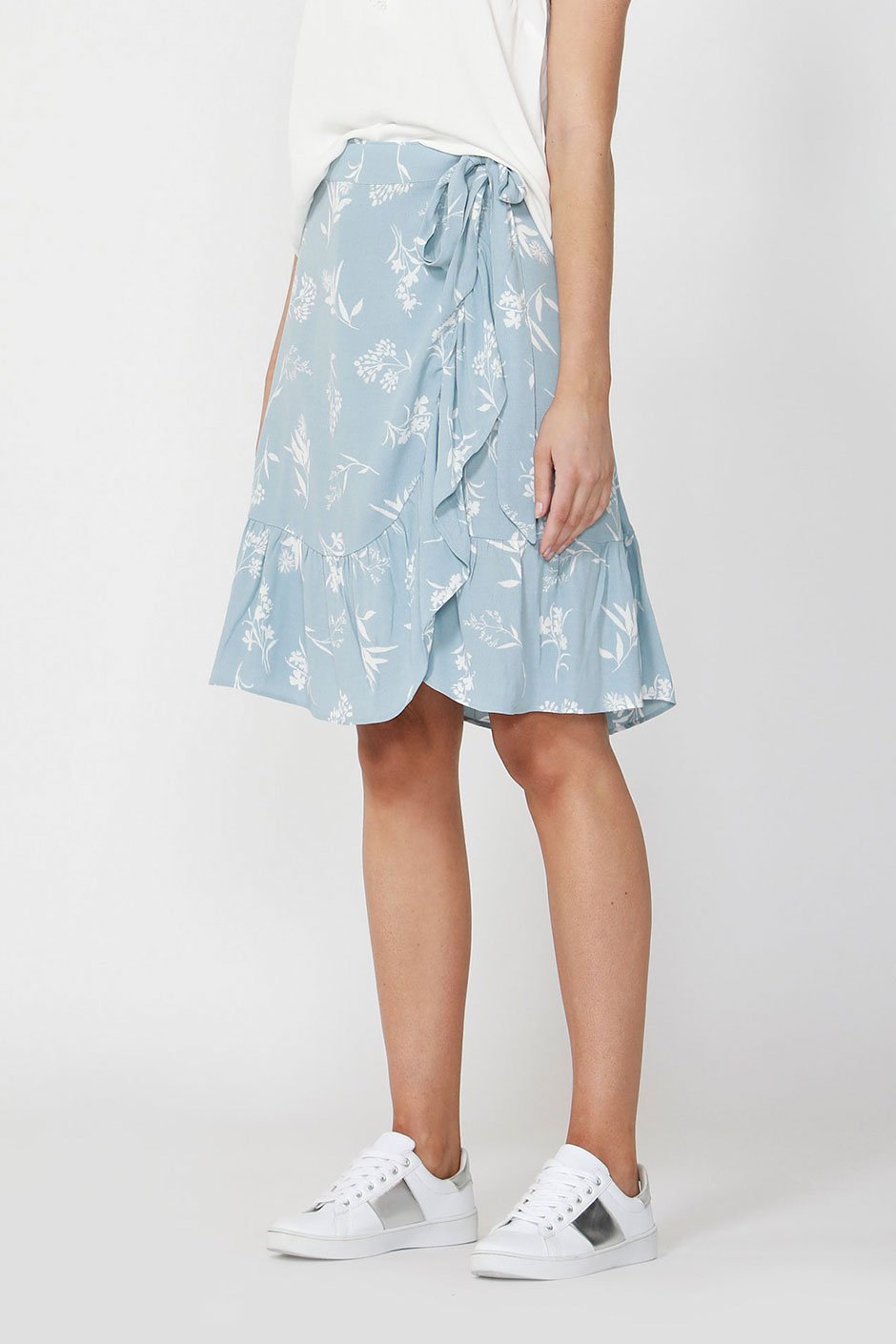 [TEST] Kayleigh Mini Wrap Skirt