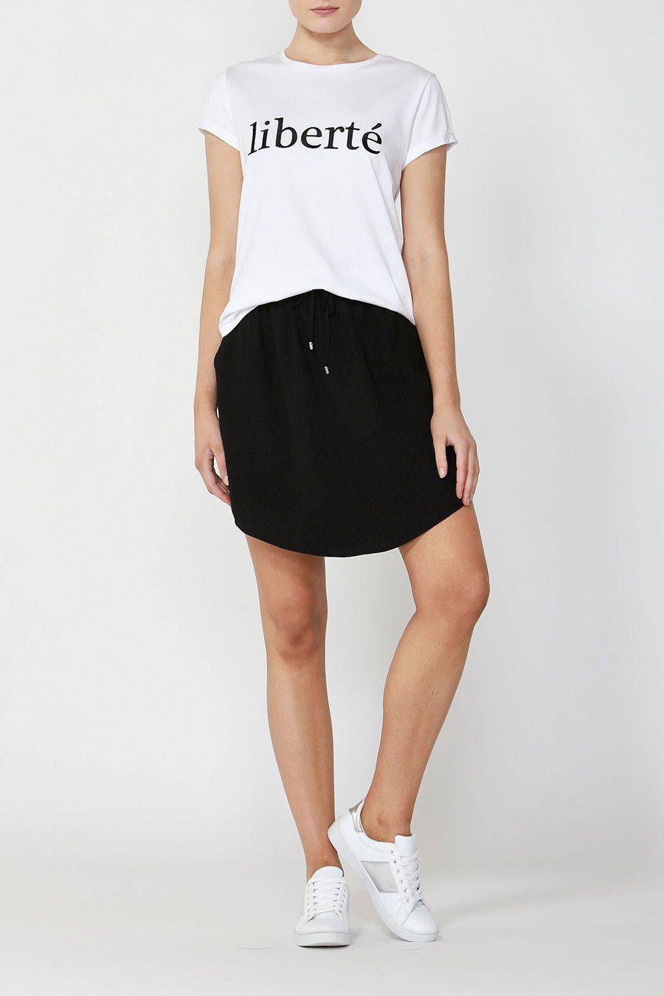 [TEST] Katie Drawstring Mini Skirt