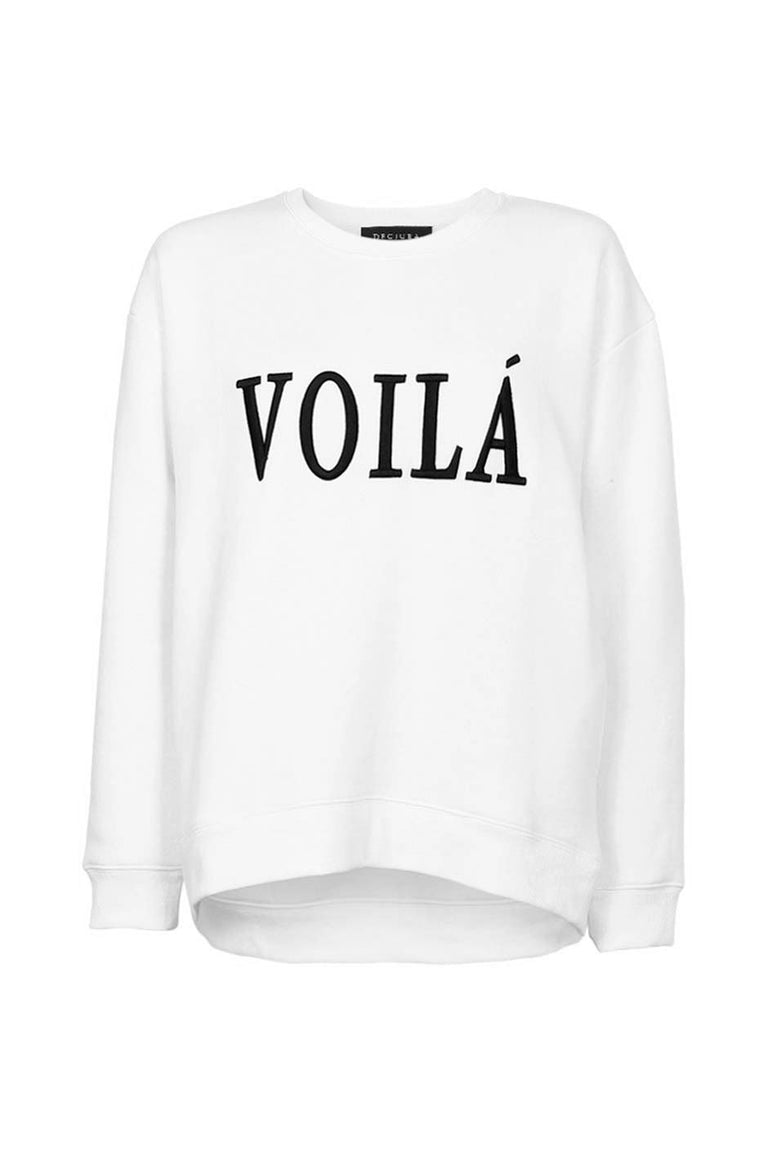 [TEST] Voila Embroidered Sweat