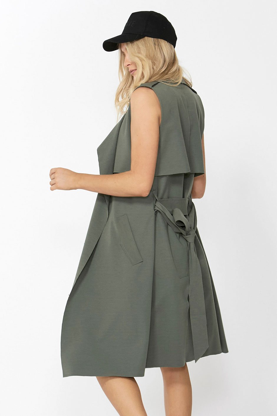 [TEST] Luxe Sleeveless Utility Trench