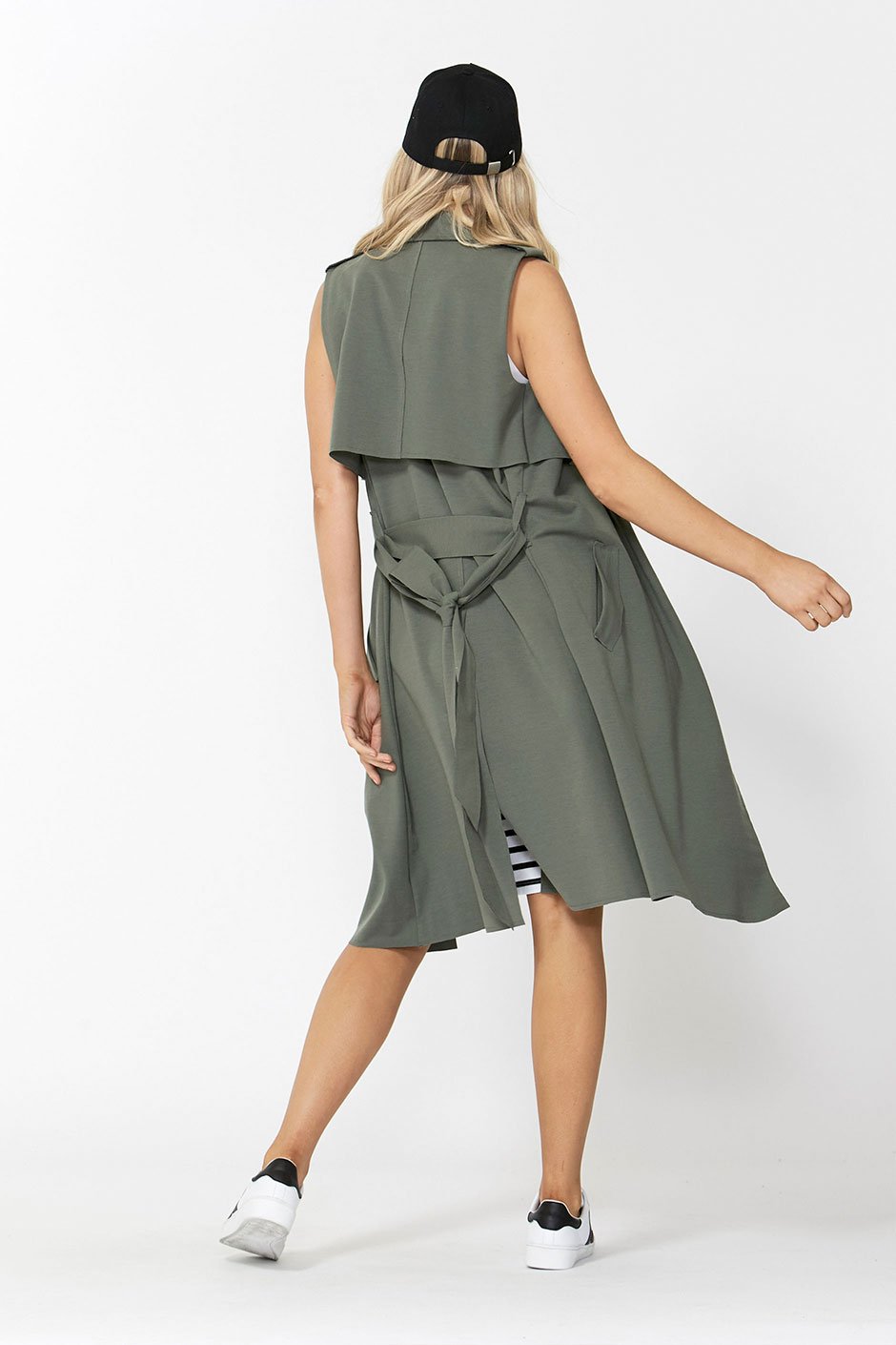 [TEST] Luxe Sleeveless Utility Trench